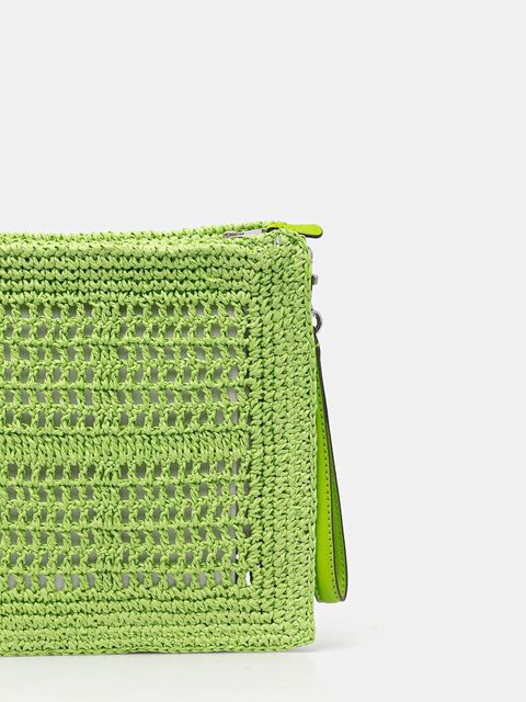 Tory Burch kopertówka Ella kolor zielony 155038-300