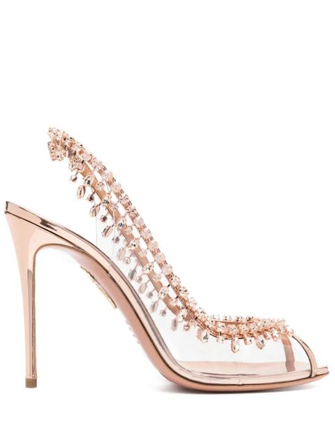 Aquazzura Temptation 120mm sandals - Neutrals - zdjęcie produktu nr 1