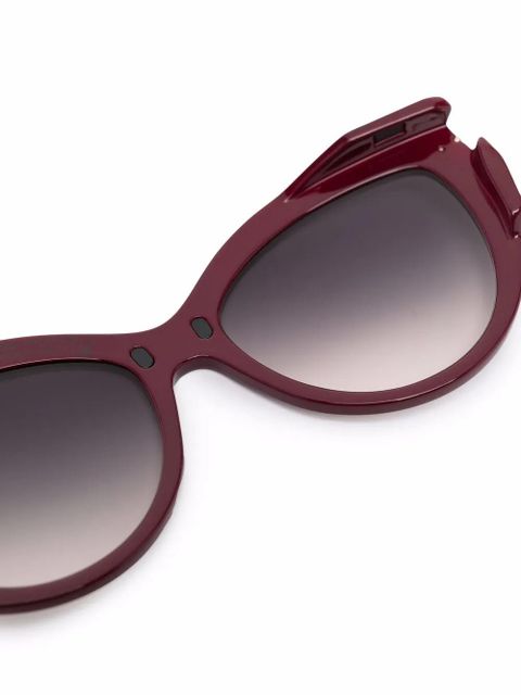 TOM FORD Eyewear detachable-frame cat-eye glasses - Black