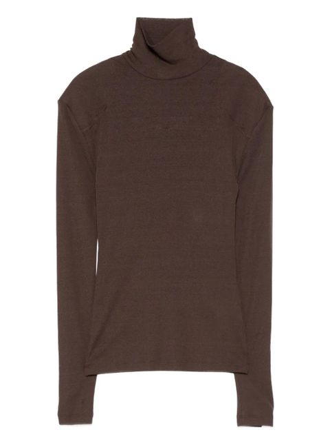 Nanushka turtleneck top - Brown - zdjęcie produktu nr 1