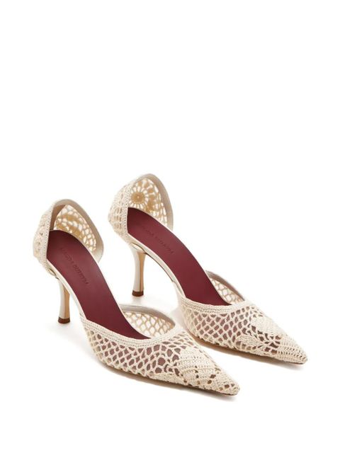 Magda Butrym 115mm Crochet pumps - Neutrals