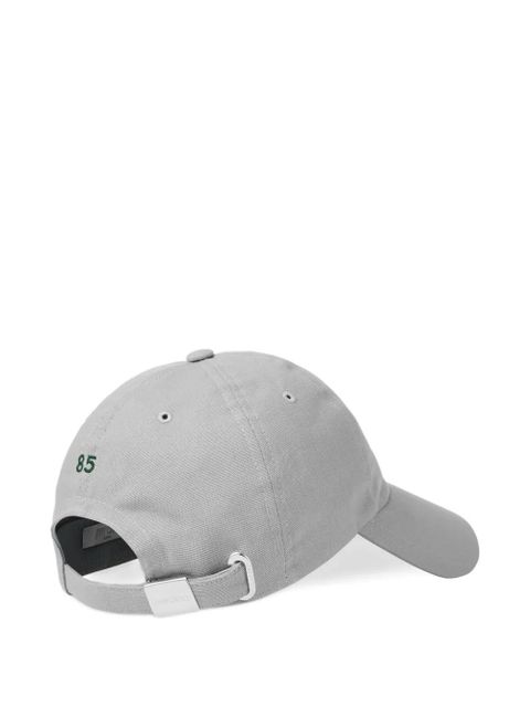 Jimmy Choo logo-embroidered baseball cap - Grey