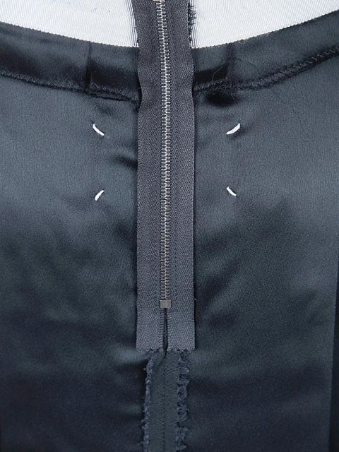 Maison Margiela pleated midi skirt - Black