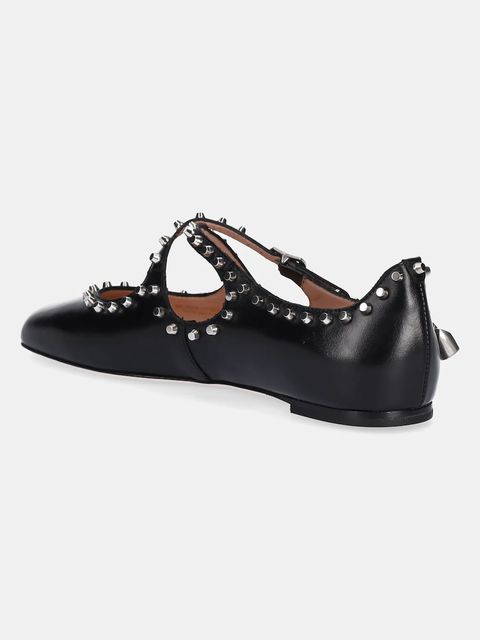 Bally baleriny kolor czarny WA051M - zdjęcie produktu nr 2