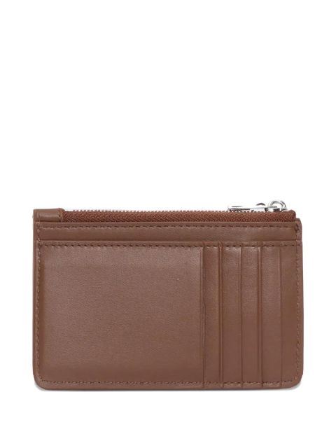 Weekend Max Mara TRAFOI leather cardholder - Brown - zdjęcie produktu nr 2
