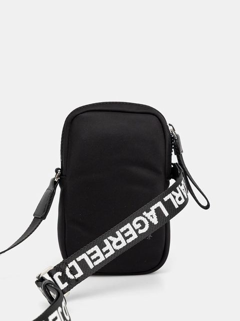 Karl Lagerfeld Jeans saszetka kolor czarny A2W32004 - zdjęcie produktu nr 2