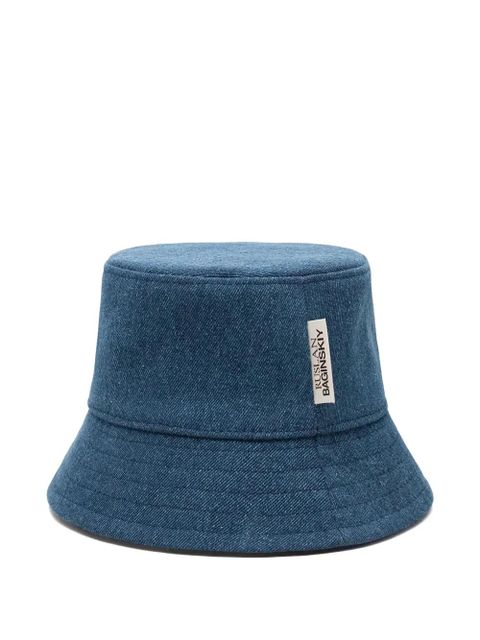 Ruslan Baginskiy logo-patch bucket hat - Blue - zdjęcie produktu nr 1