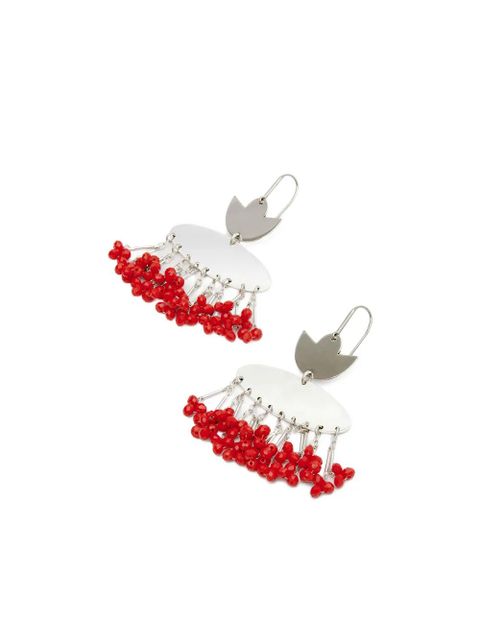 ISABEL MARANT Nora brass earrings - Silver