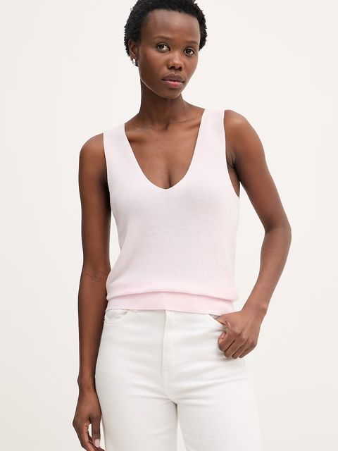 Calvin Klein Jeans kardigan damski bawełniany - zdjęcie produktu nr 1