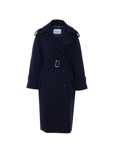 Max Mara belted wool coat - Blue - zdjęcie produktu nr 1