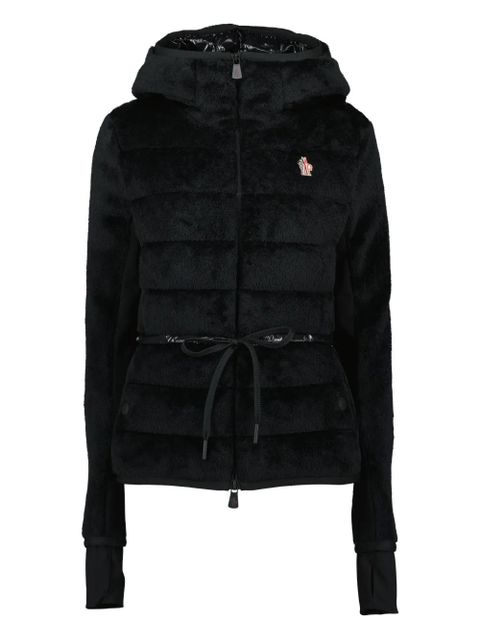 Moncler Grenoble Polartec zipped hooded jacket - Black - zdjęcie produktu nr 1