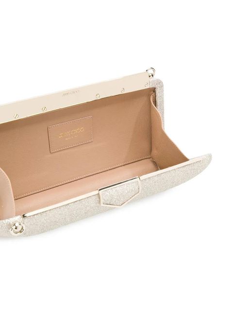 Jimmy Choo Ellipse clutch bag - Metallic