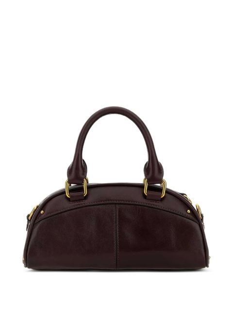 Chloé small charm bowling handbag - Brown - zdjęcie produktu nr 2