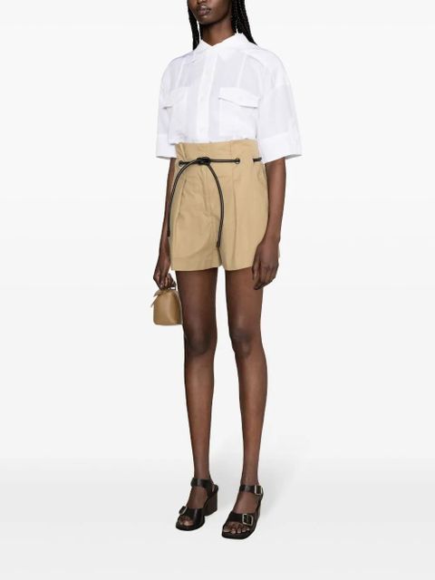 3.1 Phillip Lim Origami belted shorts - Neutrals