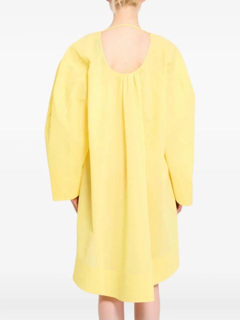 Jacquemus V-neck flared dress - Yellow