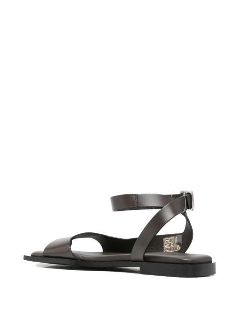 ALOHAS buckle-fastening toe-strap sandals - Brown