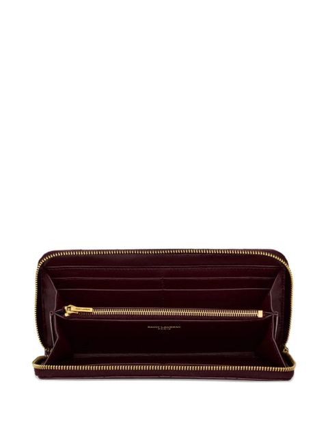 Saint Laurent Cassandre Bijou wallet - Purple