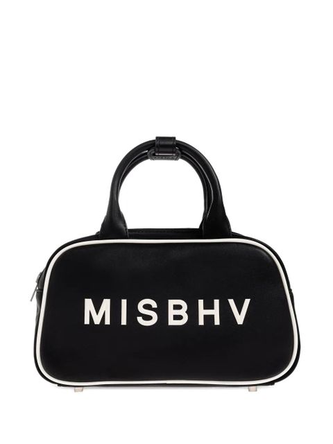 MISBHV logo-plaque top-handle tote bag - Black - zdjęcie produktu nr 1