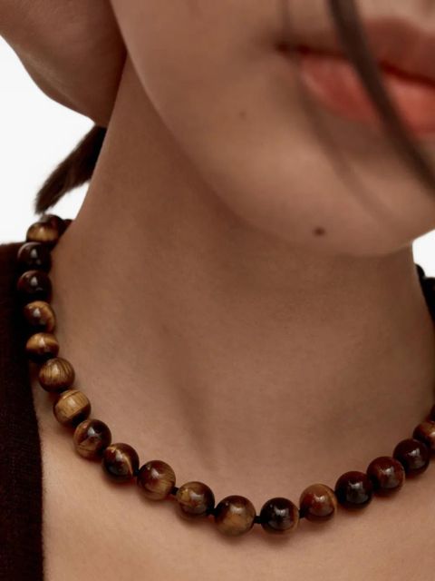 Monica Vinader beaded-gold necklace - zdjęcie produktu nr 2