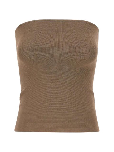 ENTIRE STUDIOS sleeveless bandeau top - Brown - zdjęcie produktu nr 1