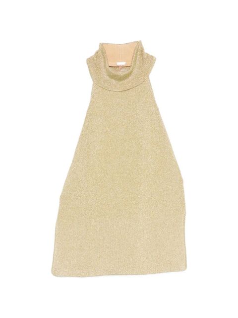 Cult Gaia halter-neck sleeveless top - Gold - zdjęcie produktu nr 1