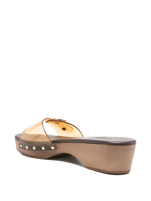 Ancient Greek Sandals Omonia buckle-detail sandals - White