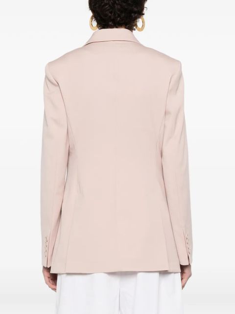 Max Mara Mxmegrege double-breasted pocket blazer - Pink