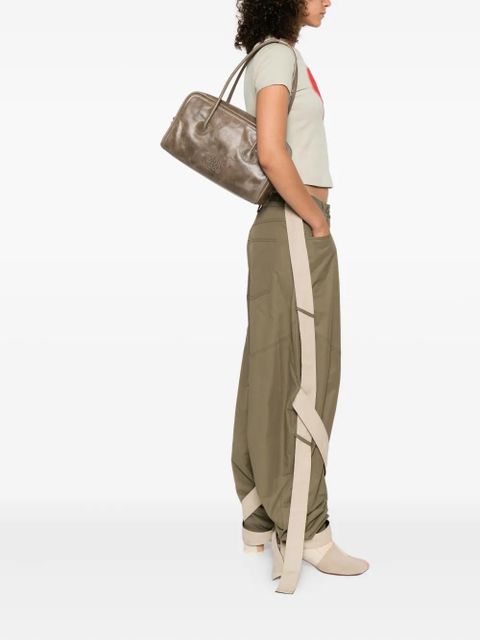 Marge Sherwood logo-embossed leather tote bag - Brown - zdjęcie produktu nr 2