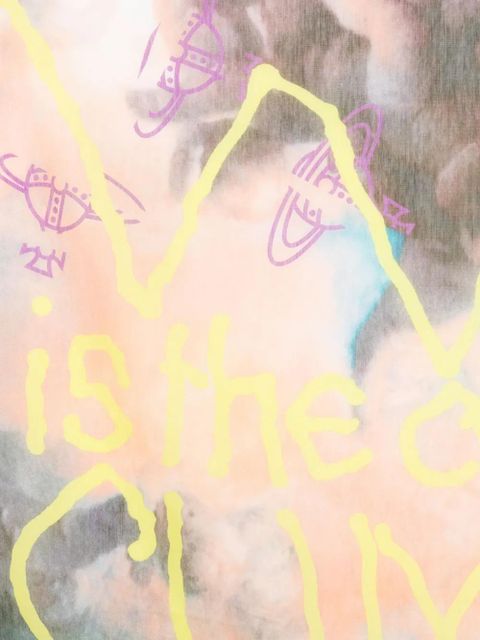 Vivienne Westwood Cherubs scarf - Pink - zdjęcie produktu nr 2