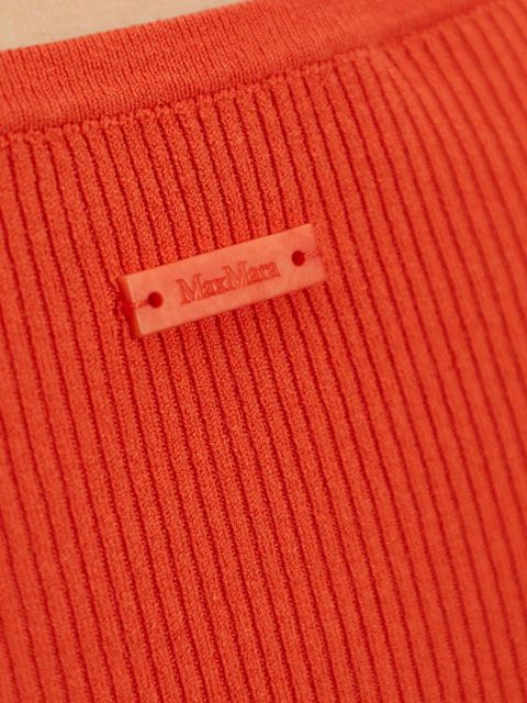 Max Mara ribbed tank top - Orange