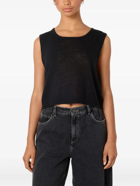 American Vintage Dumy cropped top - Black