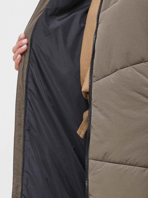 Jack Wolfskin kurtka Karolinger damska kolor szary zimowa 1207481