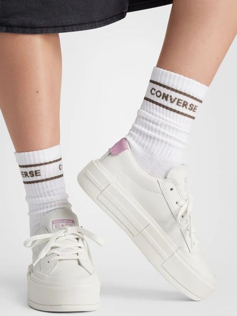 Converse trampki skórzane Chuck Taylor All Star Cruise kolor biały A15816C