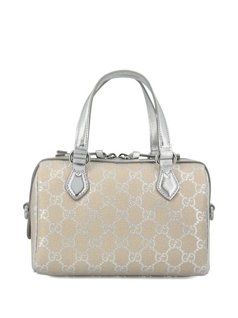Gucci small GG Emblem tote bag - Silver - zdjęcie produktu nr 2