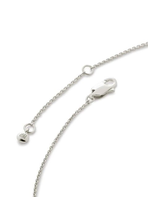 Monica Vinader Solitaire chain necklace - Silver - zdjęcie produktu nr 2