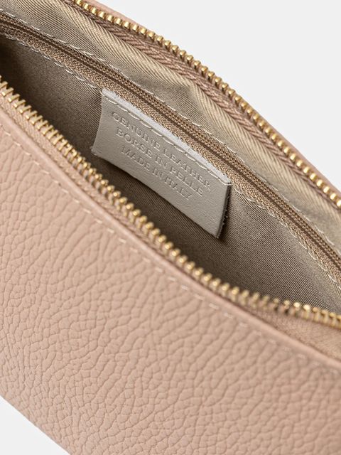 Answear.LAB torebka skórzana kolor beżowy