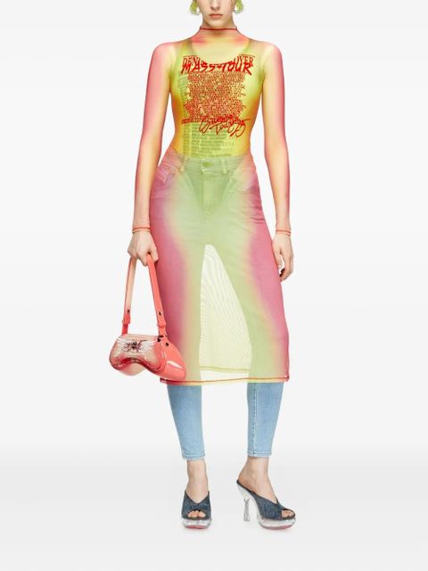 Diesel Remaster Capsule D-Afnic midi dress - Pink - zdjęcie produktu nr 2