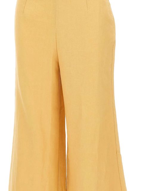 Faithfull the Brand Syna high-rise wide-leg trousers - Yellow