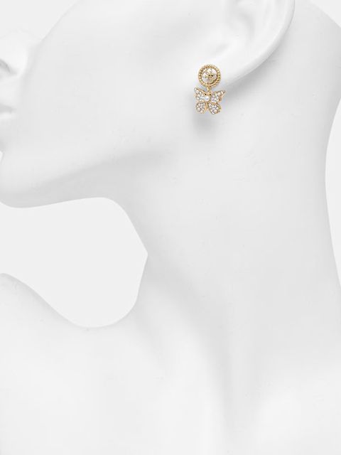 Guess kolczyki damskie ze stali nierdzewnej BORBOLETA - zdjęcie produktu nr 1