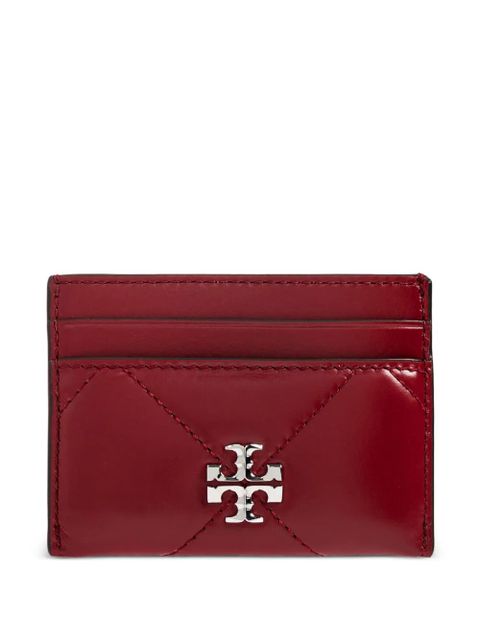 Tory Burch quilted-design card holder - Red - zdjęcie produktu nr 1