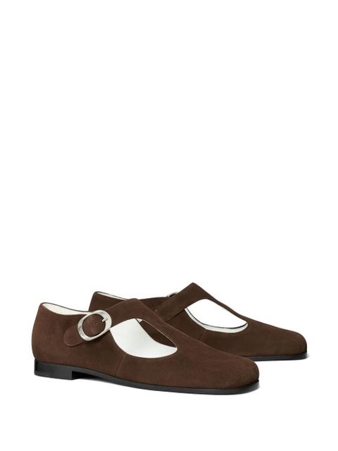 Tory Burch Violet T Strap loafers - Brown - zdjęcie produktu nr 2
