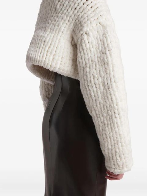 KHAITE Ninel sweater - White