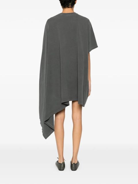 Coperni drape-detail mini dress - Grey