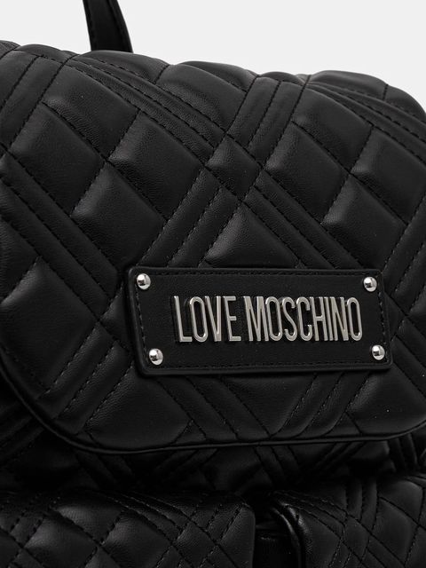 Love Moschino plecak damski kolor czarny mały JC4119PP0NLA000B
