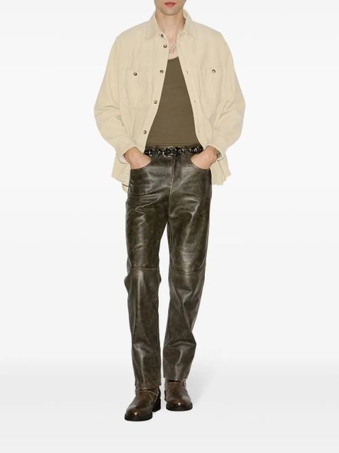 MARANT Nario shirt - Neutrals