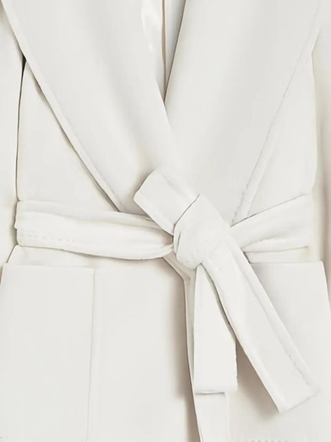 Max Mara shawl lapels coat - Neutrals
