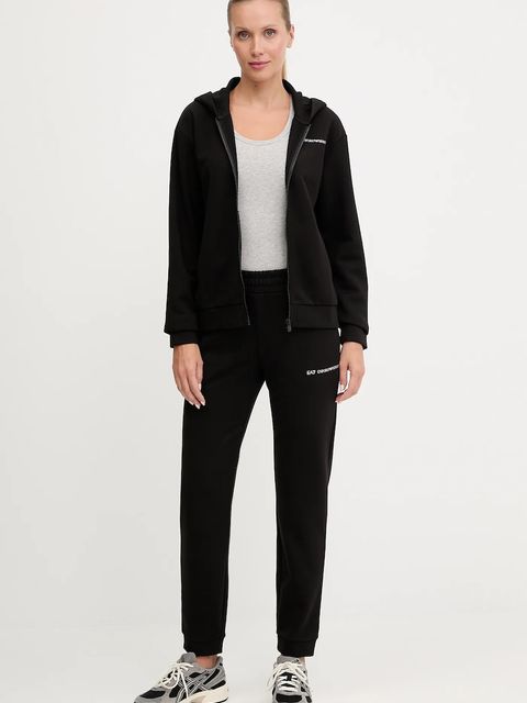 EA7 Emporio Armani dres damski kolor czarny AF10443.7W000802 - zdjęcie produktu nr 1