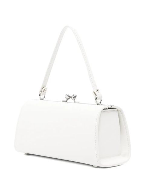 Vivienne Westwood Doll XL Frame Orb-plaque clutch bag - White