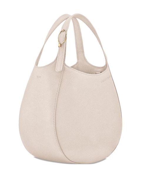 Longchamp Le Foulonné leather handbag - Neutrals - zdjęcie produktu nr 2