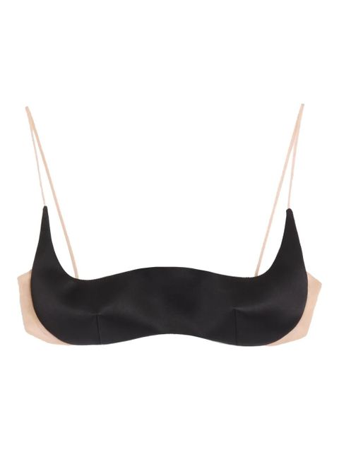 Valentino Garavani Duchesse bra top - Black - zdjęcie produktu nr 2